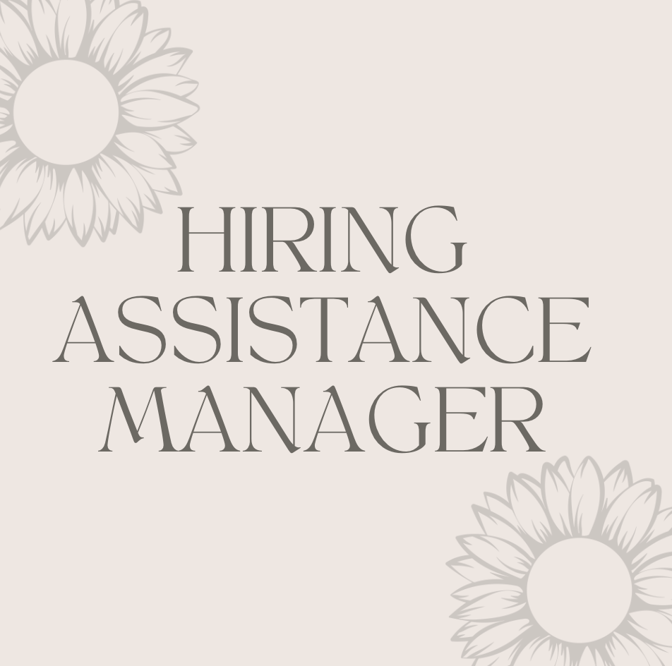 Hiring Assistance Manager Bootcamp